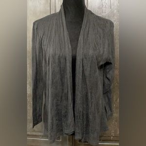 Kim Rogers’s blk lace Sweater jacket. Medium